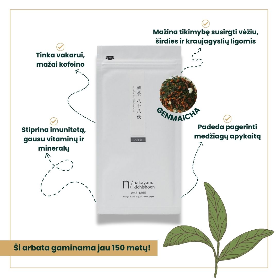 RINKINYS: Sencha ir Genmaicha